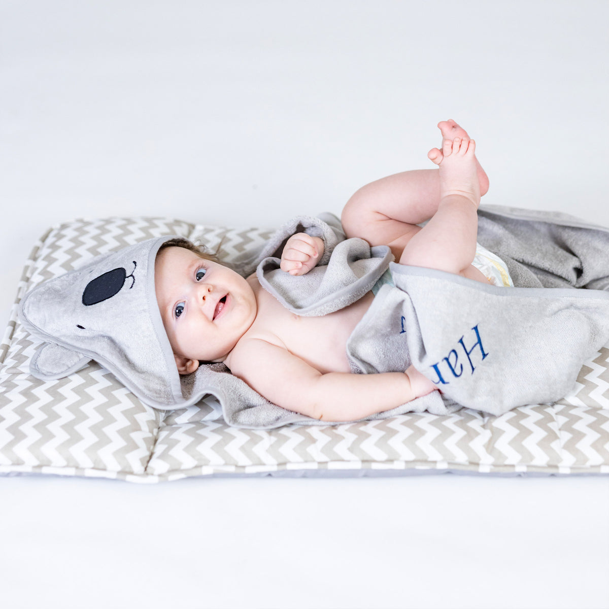 Bear Ears Hooded Towel for Baby & Toddler | Masilo Organic Baby