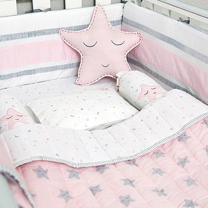 Mini Cot Set – Sleepy Star (Pink)