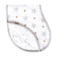Swaddle & Burp Cloth Bib - Starry Night (Metallic)