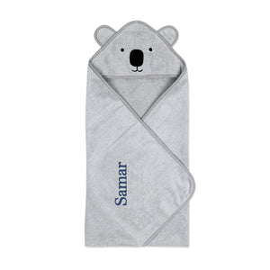 Wrap & Rest Set - Cloud Grey & Koala Bear