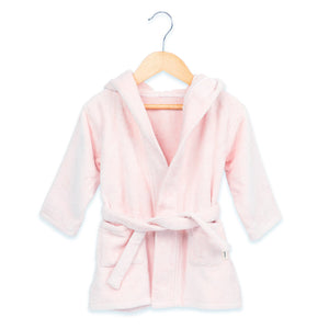 Hooded Baby Robe – Pink