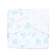 Organic Cotton Fitted Cot Sheet – Carnival Blue