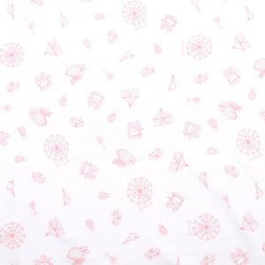 Organic Cotton Dohar  – Carnival Pink