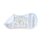 Swaddle & Burp Cloth Bib - Carnival Blue