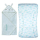 Wrap & Rest Set - Cloud Blue & Bunny