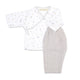 All Day Set (Romper & Kimono) - Sleepy Star Gold