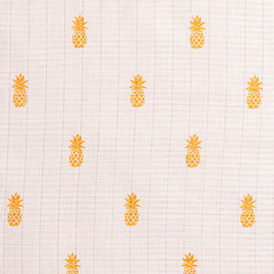 Organic Muslin Blanket - Pineapple Bliss