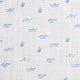 Organic Muslin Blanket - Sea Breeze