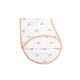 Swaddle & Burp Cloth Bib - Palm Paradise