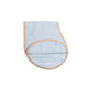 Organic Muslin Burp Cloth & Bib (Pack of 2) – Sea Breeze