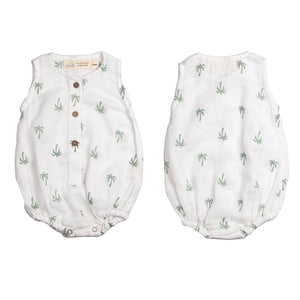 Organic Muslin Baby Romper (Pack of 3) – Palm Paradise