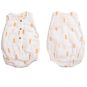 Organic Muslin Baby Romper (Pack of 3) – Over the Rainbow