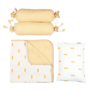 Mini Cot Set – Pineapple Bliss