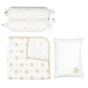 Mini Cot Set – Sleepy Star (Metallic)