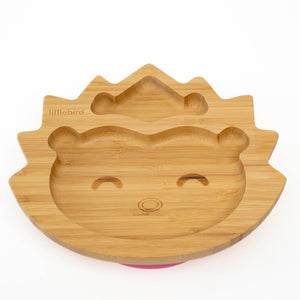 Hedgehog Life Bamboo Feeding Set - Pink