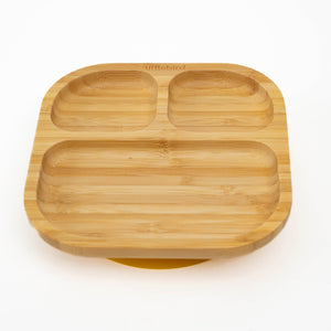 Square Life Bamboo Plate - Yellow