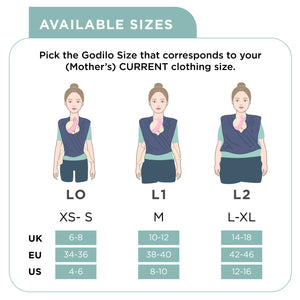 Godilo Ergonomic Organic Cotton Baby Carrier Wrap – Leaf