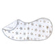 Swaddle & Burp Cloth Bib - Starry Night (Metallic)