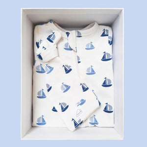 Sweet Dreams Baby Pyjamas Bundle – Sailboat