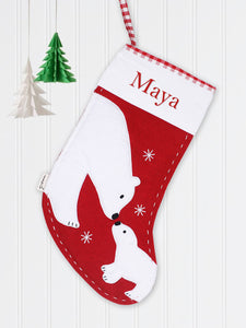 Christmas Stocking - Santa's Little Star