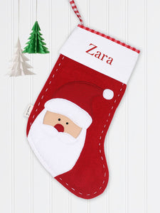 Christmas Stocking - Red Nosed Reindeer