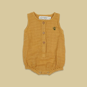 Organic Muslin Baby Romper