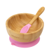 Limited Edition Peppa Pig Bamboo Bowl + Spoon - Pink