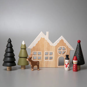 Gingerbread House Christmas Playset