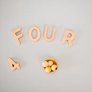 Alphabets and Numbers - Combo Set of 62 pieces image 1