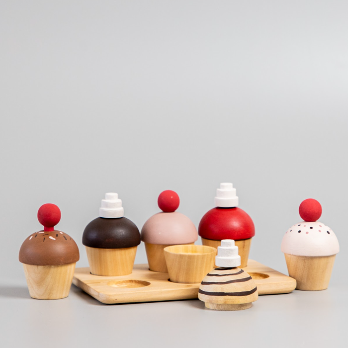 Cupcake shop play set