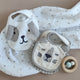 Newborn Bibs - Puppy & Lion (Pack of 2)