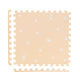 Foam Tiles Playmat - White/Peach Triangles