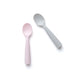 Training Spoon Set  (4m+) – Grey/Pink