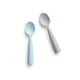 Training Spoon Set  (4m+) – Grey/Aqua