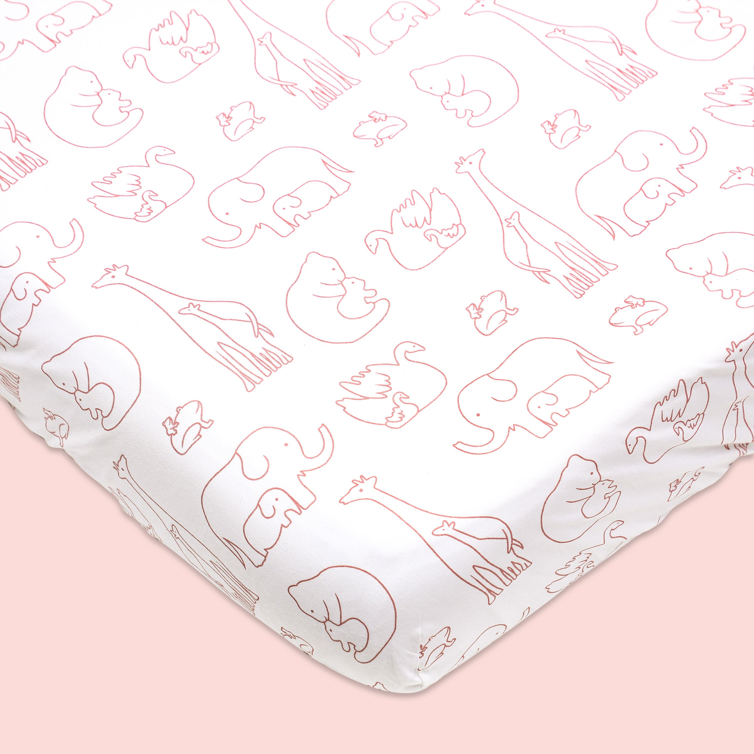 Organic Cotton Fitted Cot Sheet – Always Be My Baby