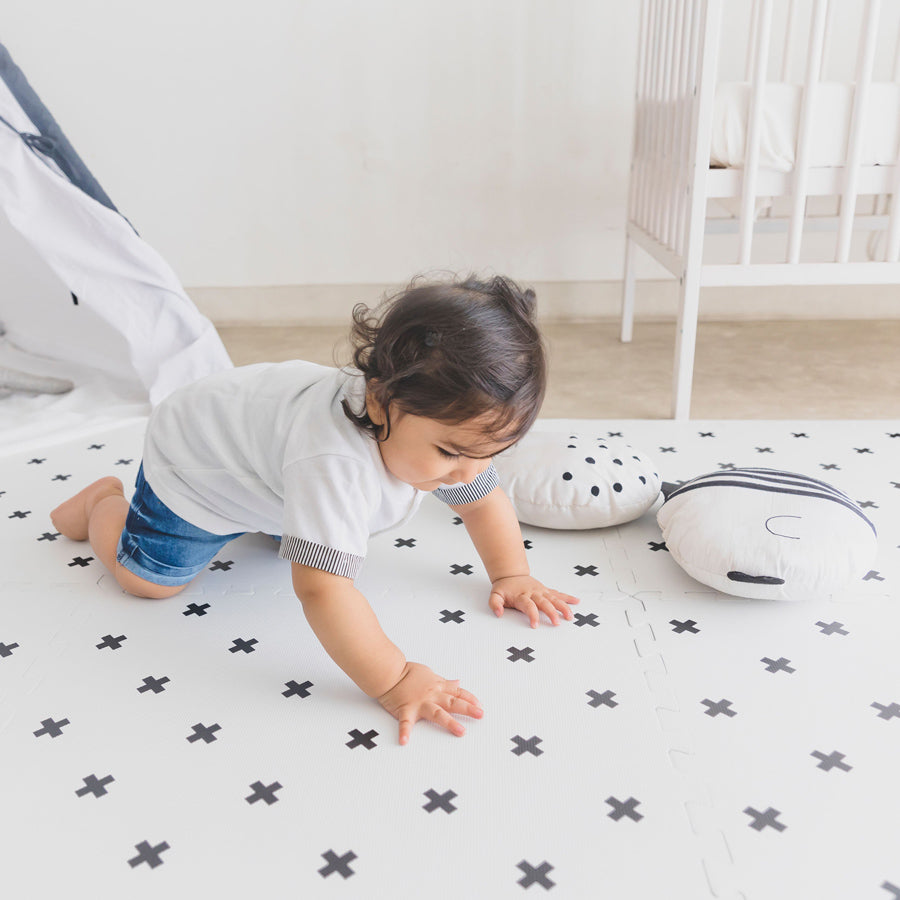 Foam Tiles Playmat Black/White Nordic1