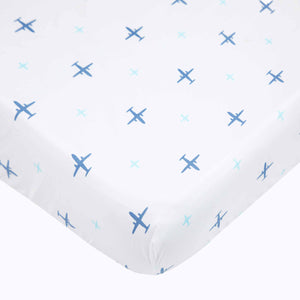 Organic Cotton Fitted Cot Sheet – Dream Wings