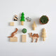 Wooden Exotic Animals (Set of 4)