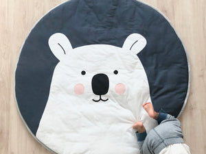 Indoor/Outdoor Quilted Playmat – Polar Bear