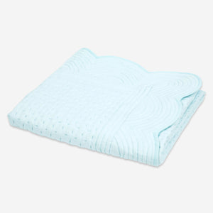 Organic Cotton Quilt – Modern Heirloom (Sky)