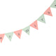 Triangle Bunting (Pink/Celadon)