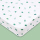 Bamboo Muslin Fitted Cot Sheet – Tropical Vibes Only