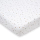 Organic Muslin Cot Bedding Set – Sleepy Star (Metallic)