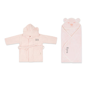 Splash & Snuggle Gift Set – Pink