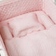 Heirloom Cot Bedding Set – Blush