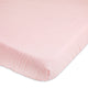 Heirloom Quilted Fitted Cot Sheet  – Blush
