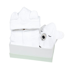 Splash & Snuggle Gift Set – White