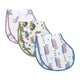 Organic Muslin Burp Cloth & Bib (Pack of 3) – Safari