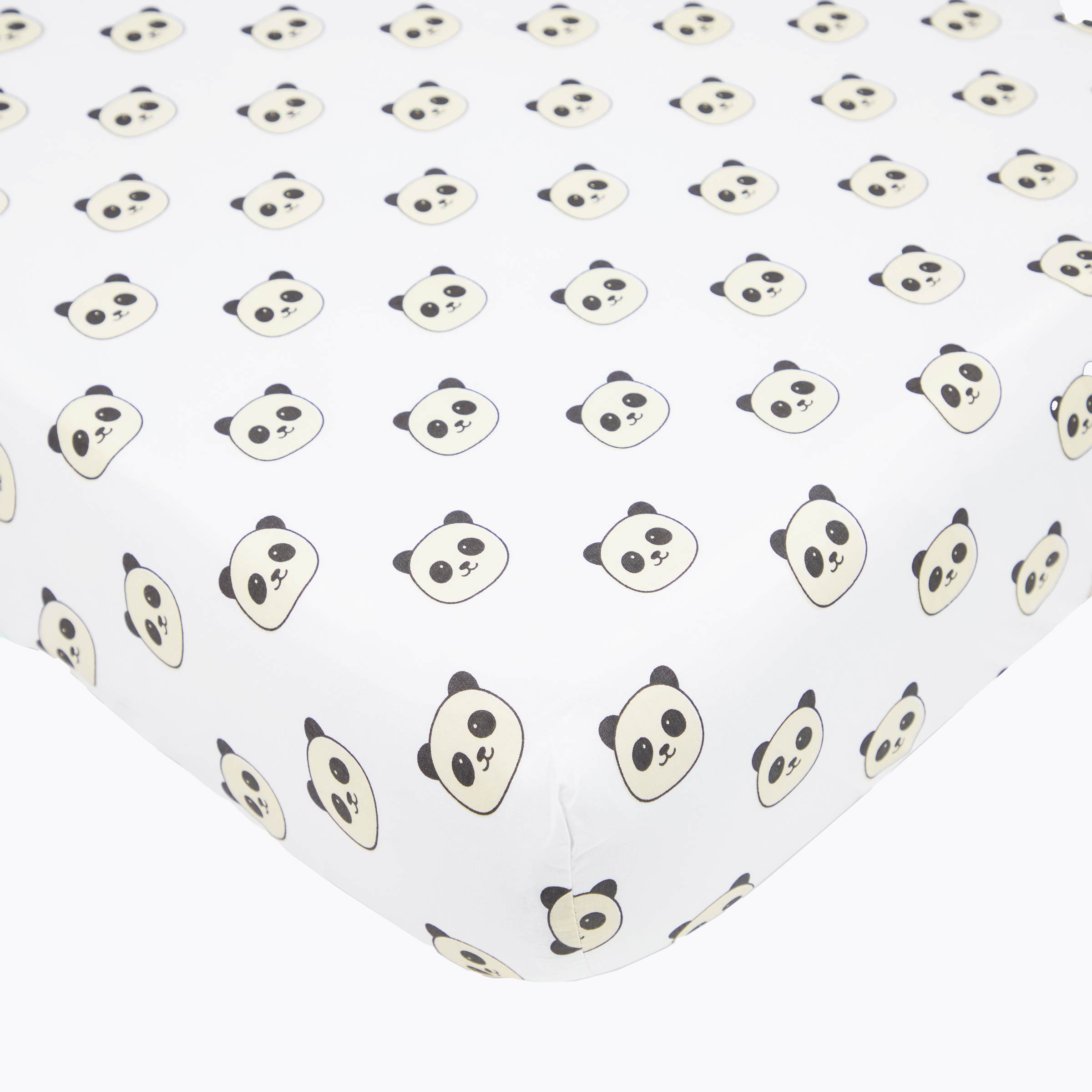 Organic Cotton Fitted Cot Sheet – Peekaboo Panda