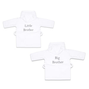 Matching Sibling Robes – White